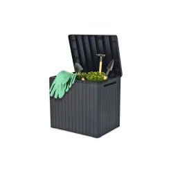 Discount Keter Gartenbox City 113 L 57,8 x 54,8 x 44 cm anthrazit