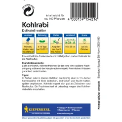 Hot Kiepenkerl Kohlrabi Delikateß weiß