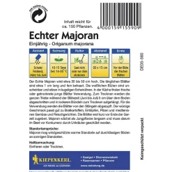 Best Kiepenkerl Majoran einjährig