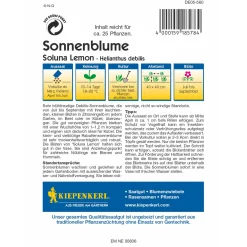 Best Kiepenkerl Sonnenblume Soluna Lemon