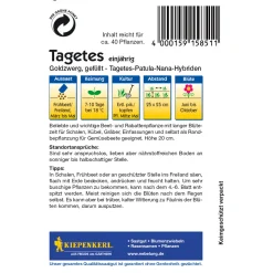 Outlet Kiepenkerl Tagetes Goldzwerg