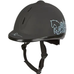New Kinder-Reithelm Beauty VG1 Größe schwarz