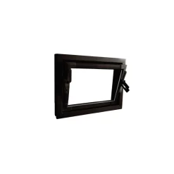Online Kippfenster Q59 600 x 400 mm Iso Glas braun
