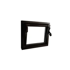 Online Kippfenster Q59 600 x 500 mm ISO Glas braun