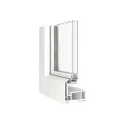 Sale Kippfenster Q59 800 x 500 mm ISO Glas weiss