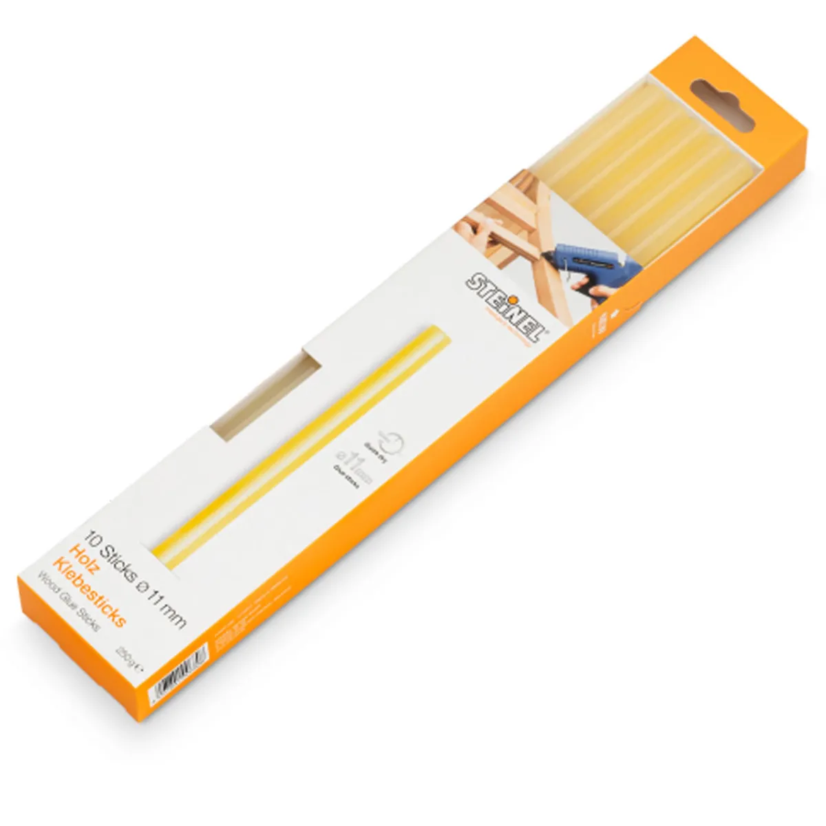 Clearance Steinel Klebesticks 11mm Holz 250g