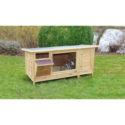 Outlet Kerbl Kleintierstall Vario XXL mit Heuraufe 155 x 76 x 80 cm