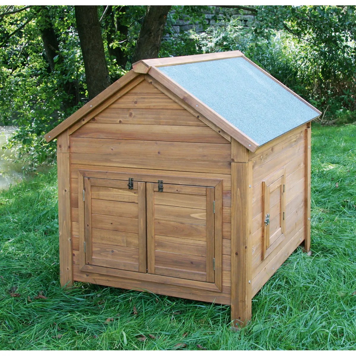 New Kleintierstall 105 x 108 x 100 cm braun