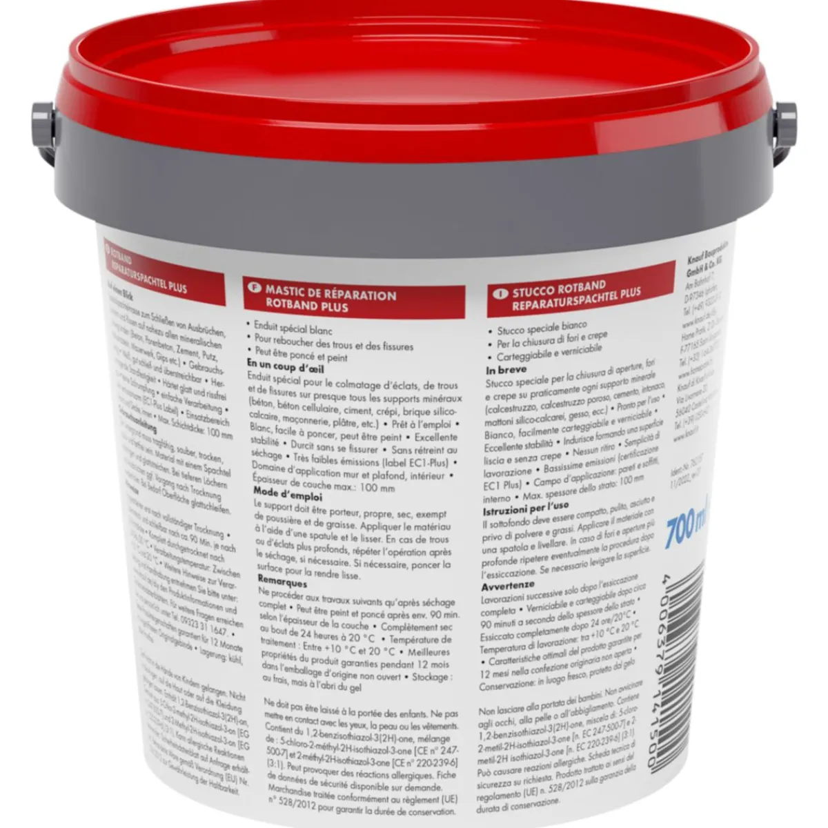 Best Knauf Rotband Reparaturspachtel Plus 700 ml