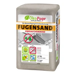 Online ÖkoFuge Fugensand 1-5 mm Grau Unkrauthemmend 20 kg