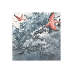 Sale Komar Vlies Fototapete Flamingos in the Sky 400x280 cm