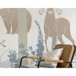 Discount Komar Vlies Fototapete Forest Animals 400x280 cm