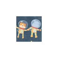 Discount Komar Vlies Fototapete Friends in Space 350x280 cm