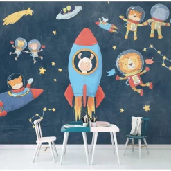 Discount Komar Vlies Fototapete Friends in Space 350x280 cm