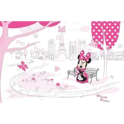 Sale Komar Vlies Fototapete Minnie in Paris 400x250 cm