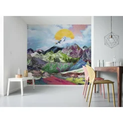 Best Komar Vlies Fototapete Mountain Top 300x250 cm