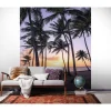 Discount Komar Vlies Fototapete Palmtrees on Beach 200x250 cm