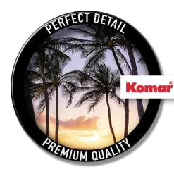 Discount Komar Vlies Fototapete Palmtrees on Beach 200x250 cm