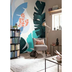 Outlet Komar Vlies Fototapete Tropical Shapes 300x280 cm