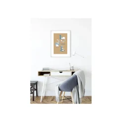 Best Komar Wandbild ABC Animal L 40x50 cm