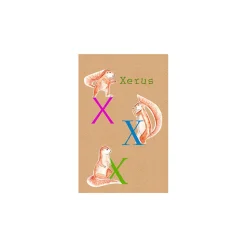 Clearance Komar Wandbild ABC Animal X 50x70 cm