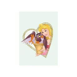 Online Komar Wandbild Aurora & Owl 50x70 cm
