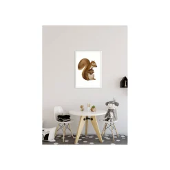 Best Komar Wandbild Cute Animal Squirrel 50x70 cm
