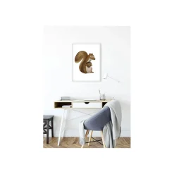 Best Komar Wandbild Cute Animal Squirrel 50x70 cm
