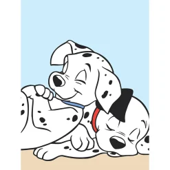 Clearance Komar Wandbild 101 Dalmatiner Cuddle 50x70 cm