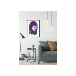 Outlet Komar Wandbild Grid Violet 50x70 cm
