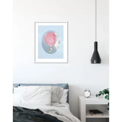 Discount Komar Wandbild Happy Balloon Blue 50x70 cm