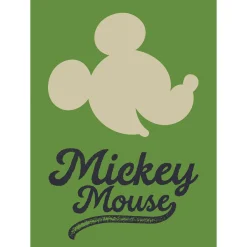 Best Komar Wandbild Mickey Mouse Green Head 40x50 cm