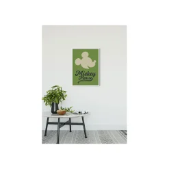 Best Komar Wandbild Mickey Mouse Green Head 40x50 cm