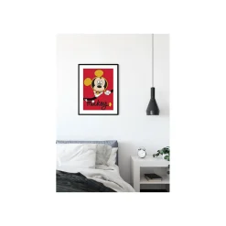 Best Komar Wandbild Mickey Mouse Magnifying Glass 40x50 cm