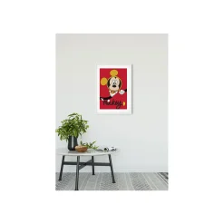 Best Komar Wandbild Mickey Mouse Magnifying Glass 40x50 cm