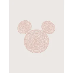 Online Komar Wandbild Pink Curls 40x50 cm