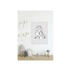 Best Komar Wandbild Scribble Birdy 50x70 cm