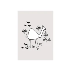 Online Komar Wandbild Scribble Camel 50x70 cm