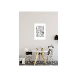 Best Komar Wandbild Scribble Park 50x70 cm