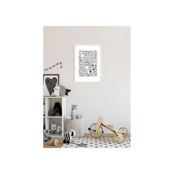 Best Komar Wandbild Scribble Park 50x70 cm