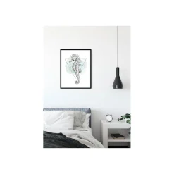 Discount Komar Wandbild Sea Horse Watercolor 50x70 cm