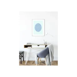 Sale Komar Wandbild Shelly Patterns Aqua 40x50 cm