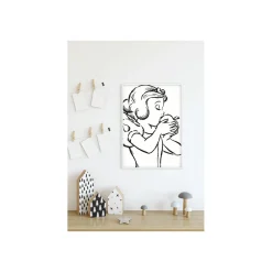 Discount Komar Wandbild Snow White Apple Bite white 50x70 cm