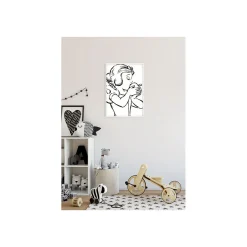 Discount Komar Wandbild Snow White Apple Bite white 50x70 cm