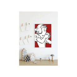 Discount Komar Wandbild Snow White Apple Bite red 40x50 cm