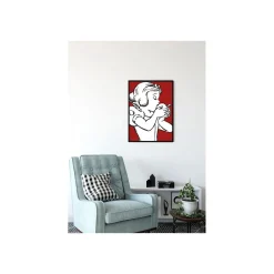 Discount Komar Wandbild Snow White Apple Bite red 40x50 cm