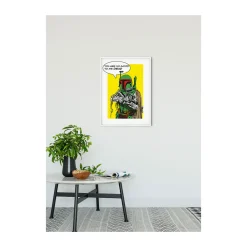 Sale Komar Wandbild Star Wars Classic Comic Quote Boba_Fett 50x70 cm