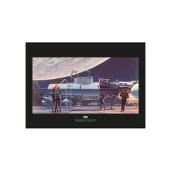 Outlet Komar Wandbild Star Wars Classic Yavin Hangar 70x50 cm