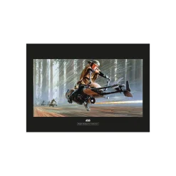 Sale Komar Wandbild Star Wars Classic Endor Speeder 50x40 cm