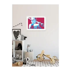 Best Komar Wandbild Star Wars Faces Rey 70x50 cm